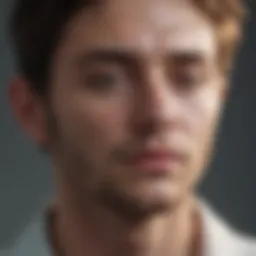 Visual representation of emotional detachment and clarity