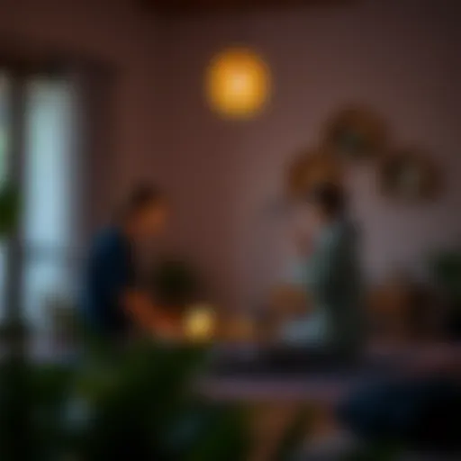 A serene environment for open conversation