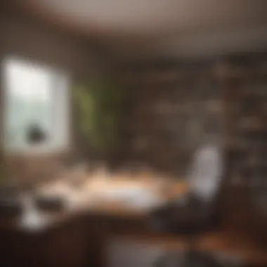 Organized Space: Boosting Mental Clarity A tidy workspace enhancing focus and productivity