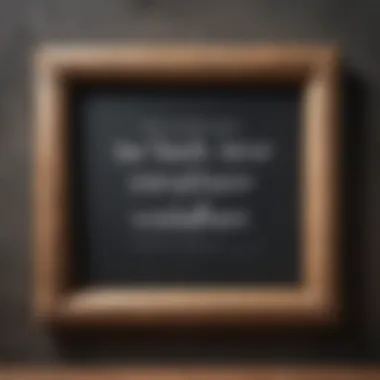 Words of Kindness An inspiring quote written on a chalkboard