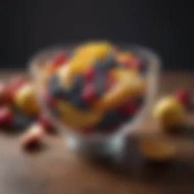Nourishment for Mental Clarity A bowl of fruits reflecting nourishment and mental clarity