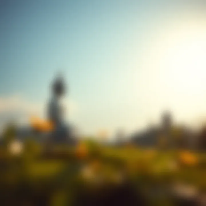 A serene landscape symbolizing tranquility and mindfulness