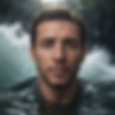 Navigating Turbulent Waters: Mental Health Impacts Symbolic image of mental health challenges