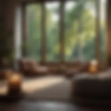 Creating a Relaxing Environment A cozy living space inviting relaxation