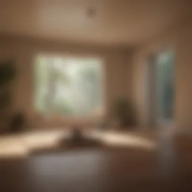 Creating a Sanctuary for Mindfulness A peaceful meditation space with soft lighting and calming decor