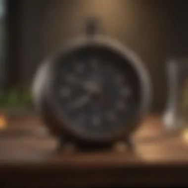 Different types of timers for meditation displayed